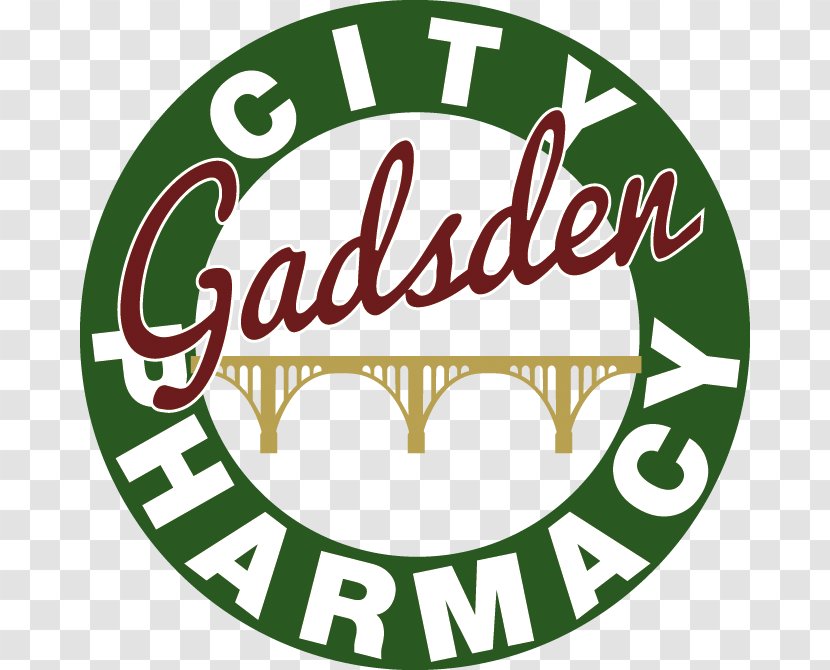 Gadsden City Pharmacy Logo Compounding Pharmacist - Signage Transparent PNG