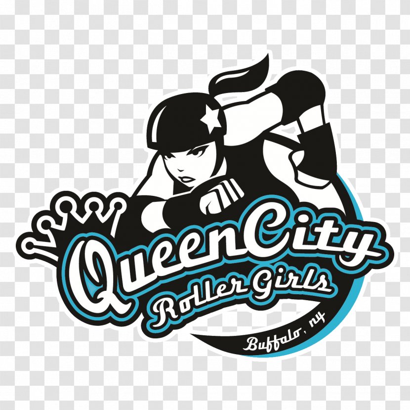 Buffalo Queen City Roller Girls USA Derby Women's Flat Track Association - Closeout Transparent PNG