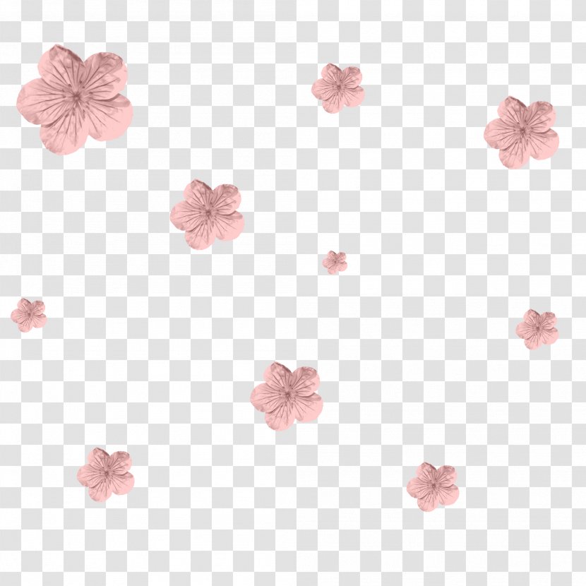 Cherry Blossom Cartoon - Plant Flower Transparent PNG