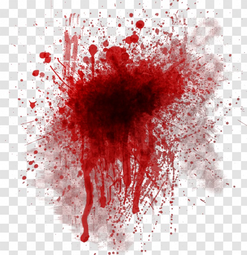 Bloodstain Pattern Analysis Clip Art - Bright Red Blood Transparent PNG