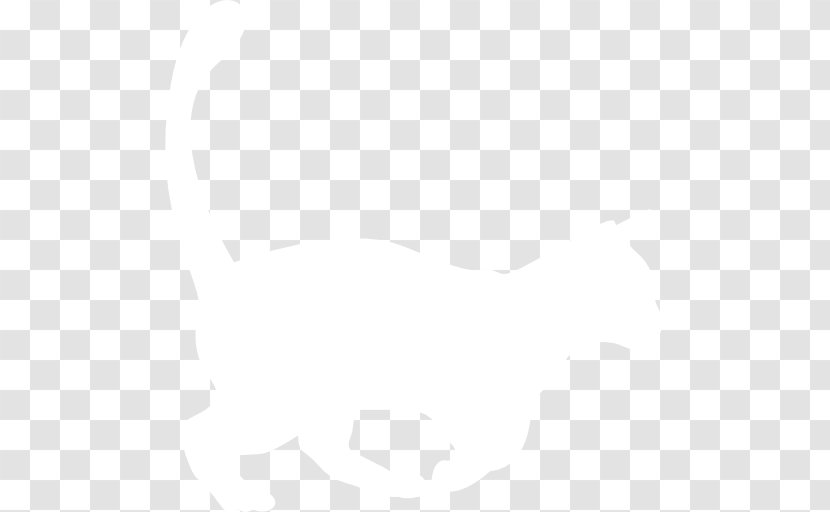 Kitten Whiskers Cat Dog Purr - Black And White Transparent PNG