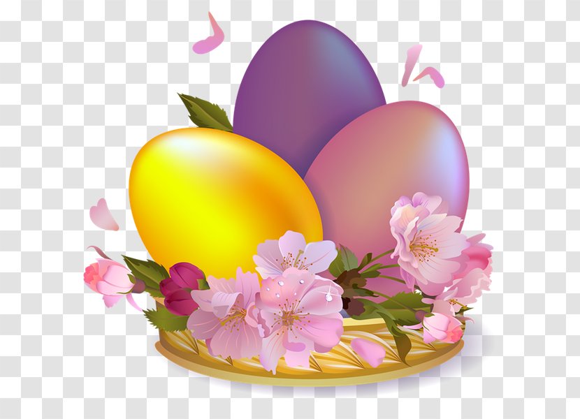 Easter Bunny Egg Picture Frames Happiness - Digital Scrapbooking Transparent PNG