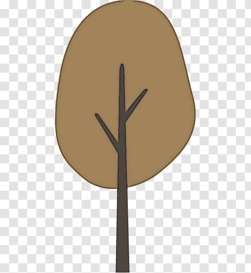 Brown Leaf Tree Plant Table Transparent PNG
