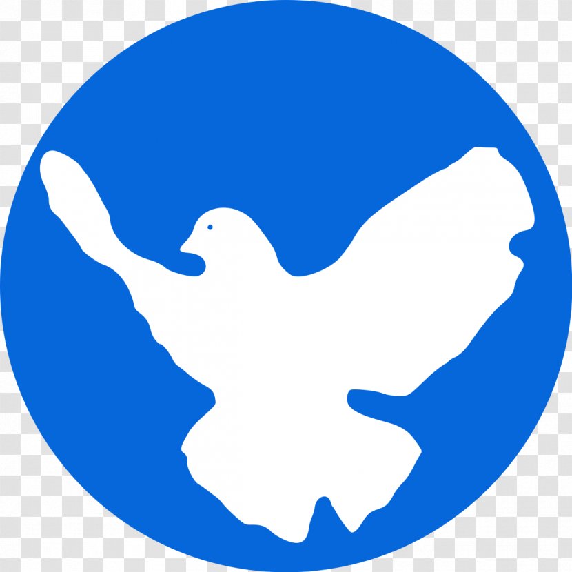 Columbidae Doves As Symbols Peace Drawing Clip Art - Silhouette - Vektor Transparent PNG