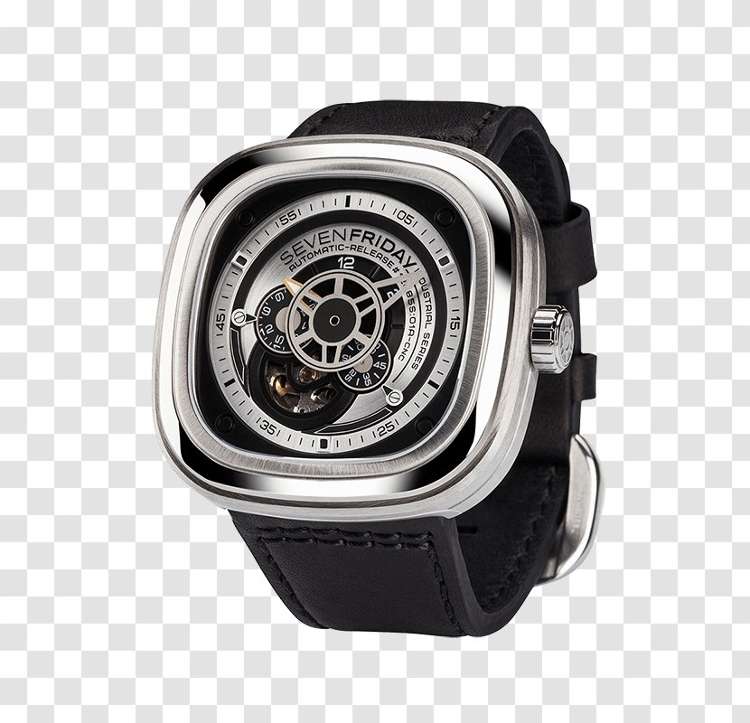 SevenFriday Watch Jewellery Stainless Steel Brushed Metal - Hardware - Kenny Omega Transparent PNG