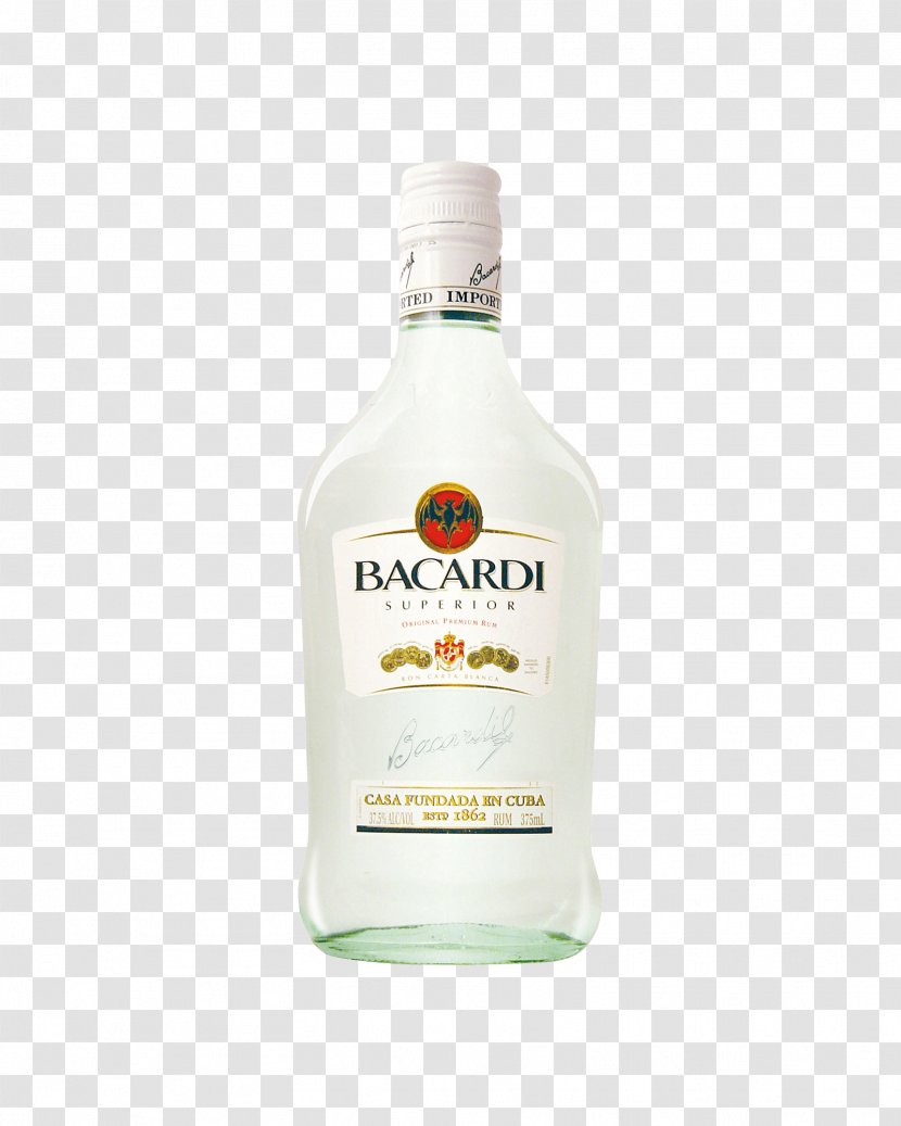 Liqueur Bacardi Superior Rum Transparent PNG