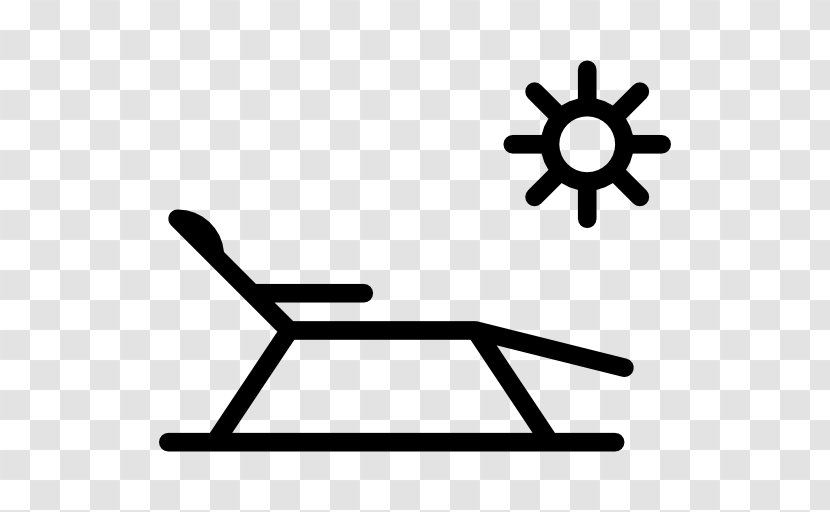 Icon Design - Chair - Sunbed Transparent PNG