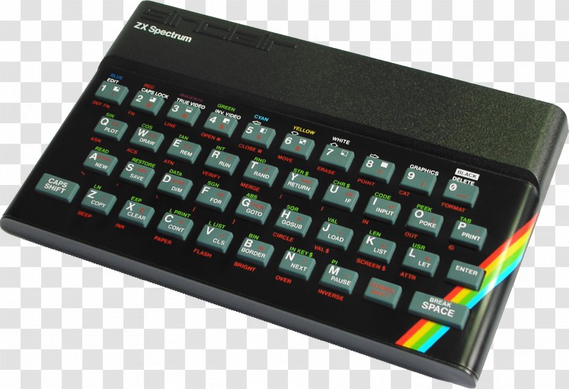 Sinclair Research ZX Spectrum Vega ZX81 +2 - Electronic Instrument - Computer Transparent PNG