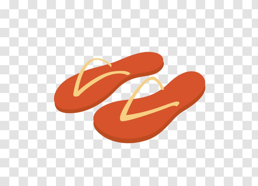 Slipper Flip-flops Shoe - Cartoon Sandals Transparent PNG