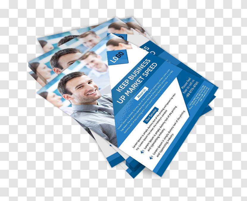 Paper Flyer Printing Advertising - Mockup - Design Transparent PNG