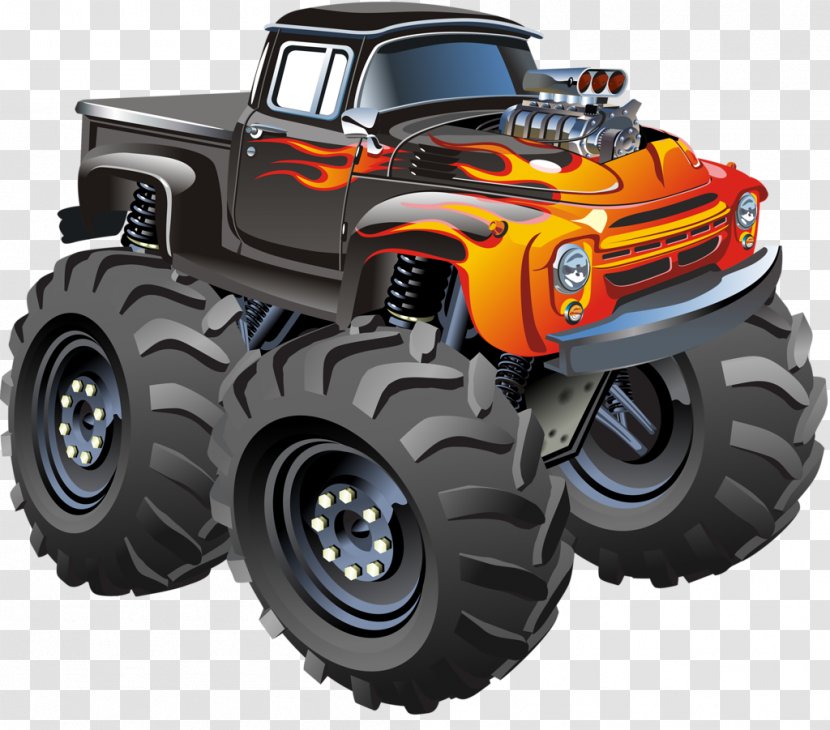Car Vector Graphics Royalty-free Monster Truck Illustration - Toy Transparent PNG
