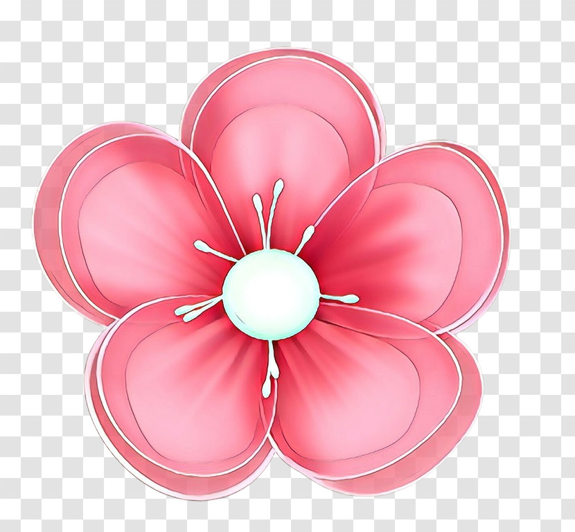 Pink Petal Plant Magenta Flower Transparent PNG