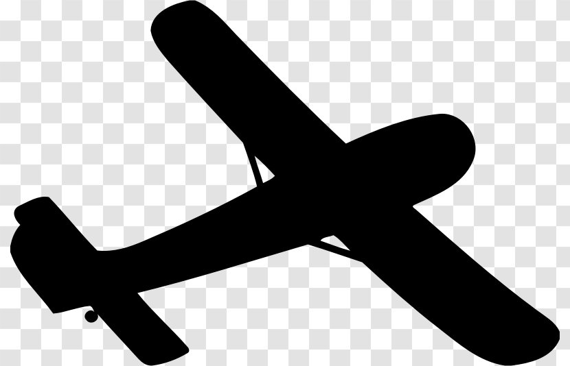 Airplane Glider Clip Art - Monochrome Photography - Gliding Transparent PNG