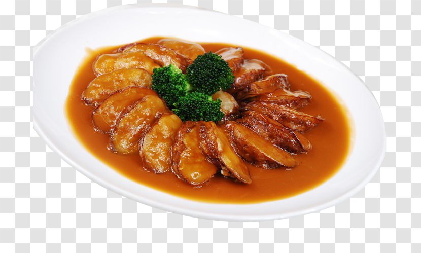 Shanghai Cuisine Chinese Recipe Seafood - Food - Abalone Eggplant Box Transparent PNG