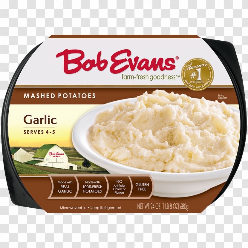 Mashed Potato Macaroni And Cheese Bob Evans Restaurants Side Dish - Dairy Product - Sausage Mash Transparent PNG