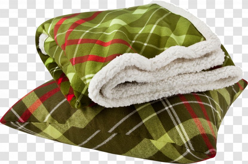 Tartan Wool Linens - Textile - Blanket Transparent PNG