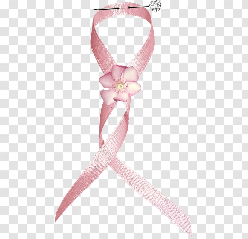 Pink Ribbon Red - Knot Transparent PNG