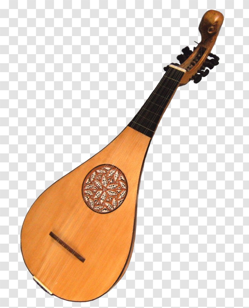 Kobza Ukulele Gittern Mandolin Musical Instruments - Frame Transparent PNG