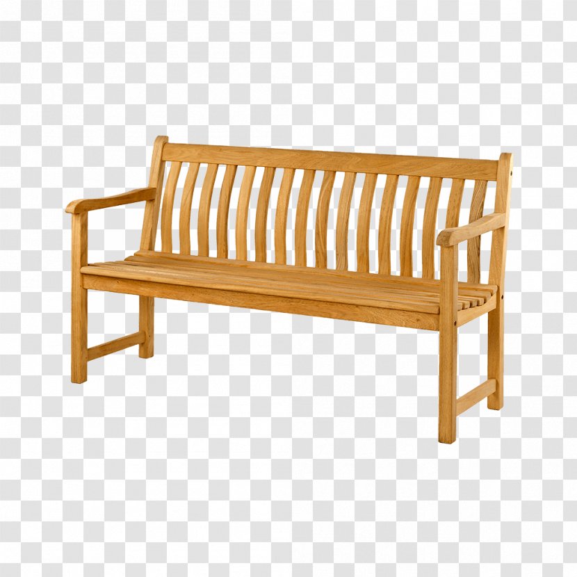 Bench Garden Furniture Oak - Watercolor Transparent PNG