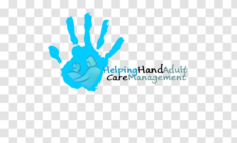 Glove Nitrile Blue Finger Logo - Helping Hands Transparent PNG