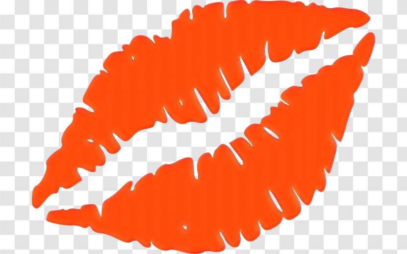 Clip Art Vector Graphics Lips Free Content Illustration - Orange - Royalty Payment Transparent PNG