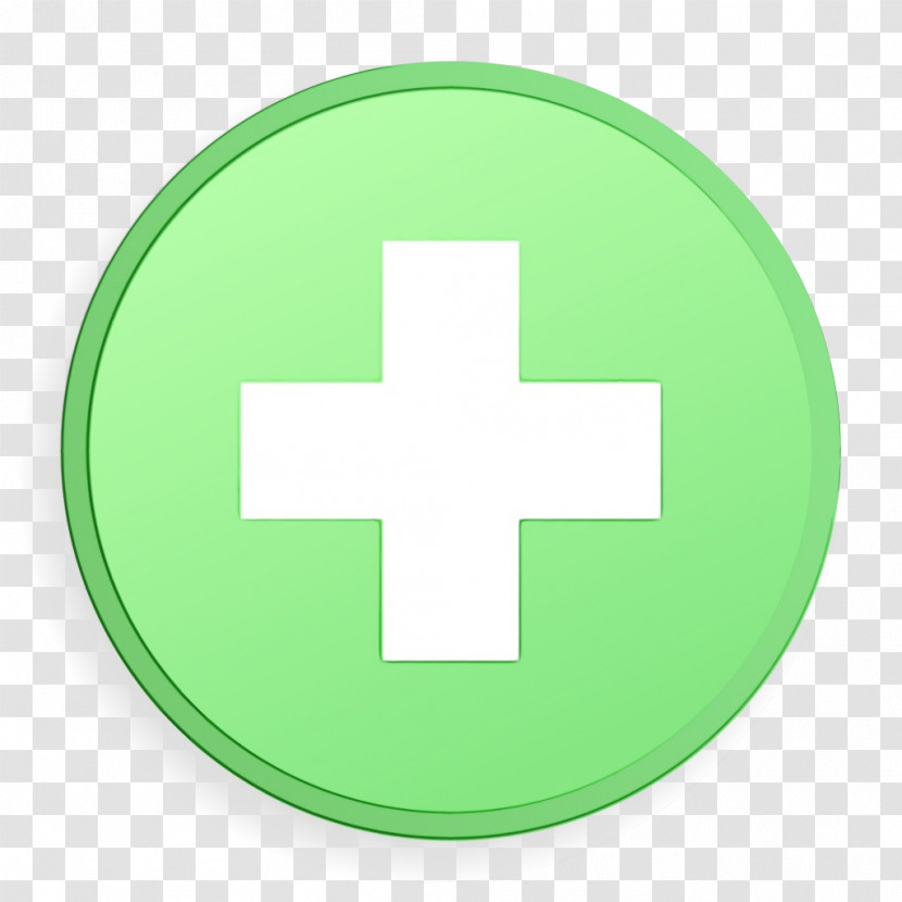 Green Cross Symbol Circle American Red Cross Transparent PNG