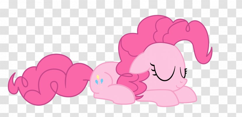 Pinkie Pie DeviantArt Pony Sleep - Cartoon Transparent PNG