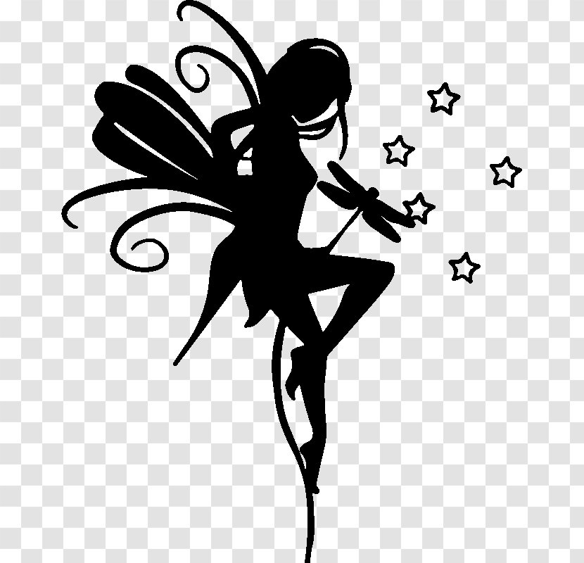 Fairy Godmother Decal Sticker Flight - Butterfly Transparent PNG