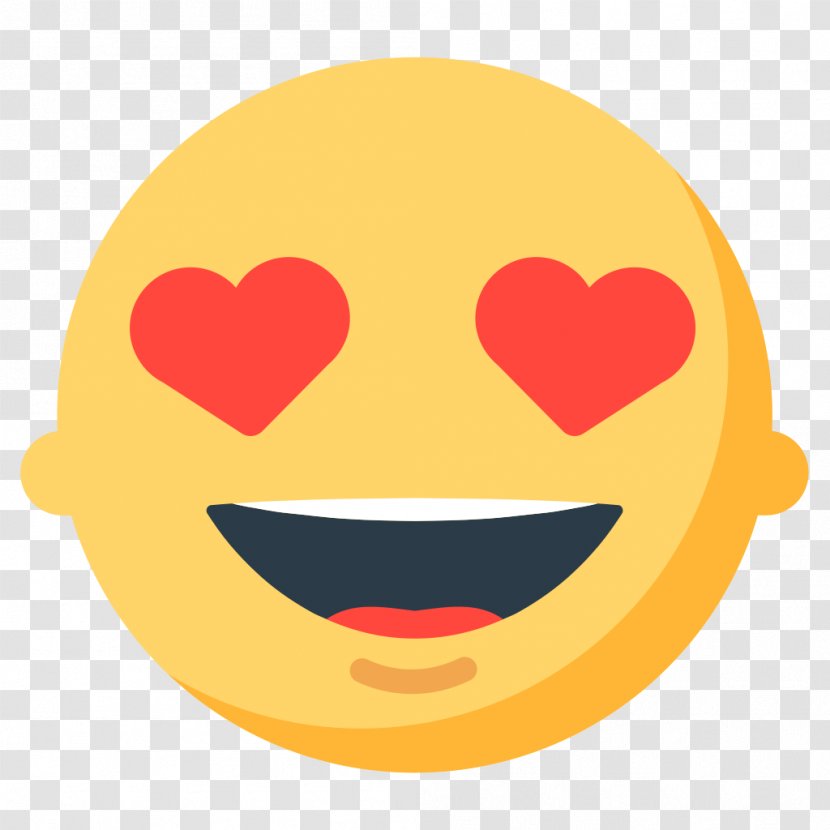 Emoji Emoticon Heart Love Smiley - Smile - Blushing Transparent PNG