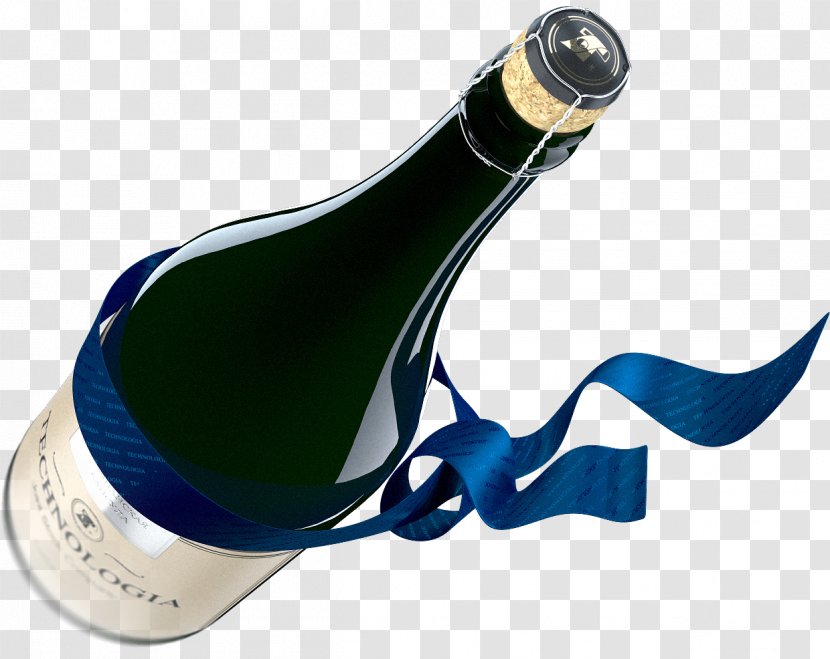Champagne Bottle Wine Printing Rotogravure Transparent PNG