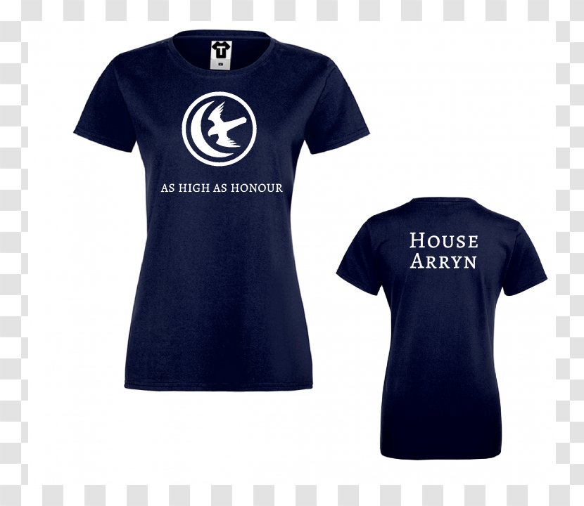 T-shirt House Stark Arryn Targaryen Tyrion Lannister - Winter Is Coming Transparent PNG