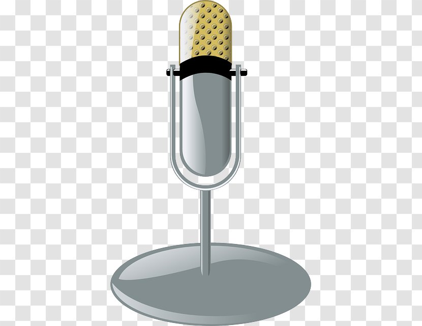 Microphone Clip Art Vector Graphics Openclipart Image - Radio - Micro Sing Transparent PNG