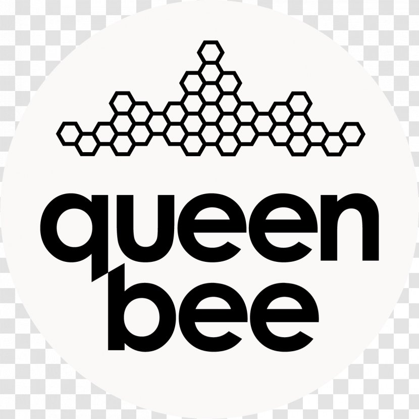 Queen Bee Logo Honey Brand Transparent PNG