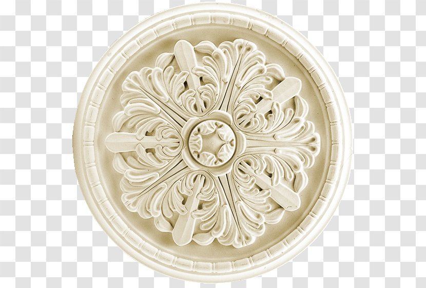 Rosette Декор Stucco Ceiling Cornice - Decorative Arts - Balustrade Carving Transparent PNG