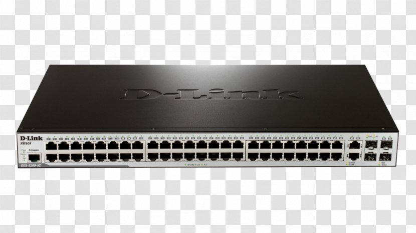 Gigabit Ethernet Network Switch D-Link Fast Small Form-factor Pluggable Transceiver - Computer Networking Transparent PNG