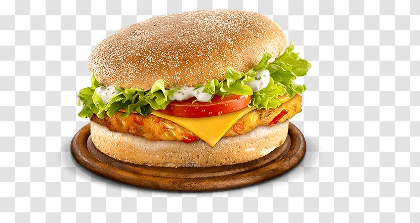 Cheeseburger Breakfast Sandwich Hamburger Fast Food Whopper - Patty - Veggie Burger Transparent PNG