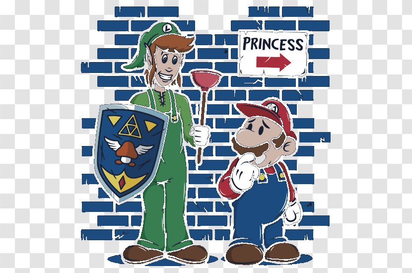 Princess Zelda Mario Dueling Analogs - Game - Castle Transparent PNG