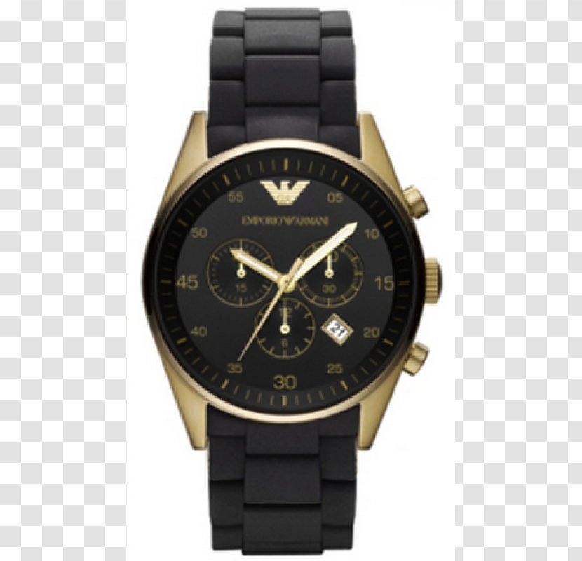 Emporio Armani Sportivo AR5905 Watch Chronograph Fashion - Burberry Transparent PNG