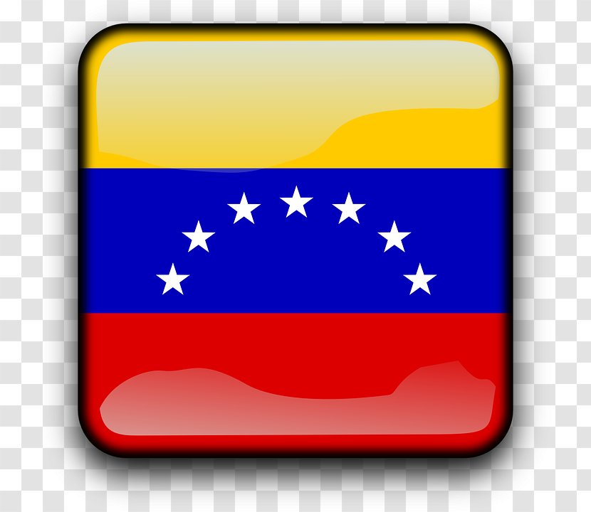 Flag Of Venezuela Venezuelan Spanish - Area Transparent PNG