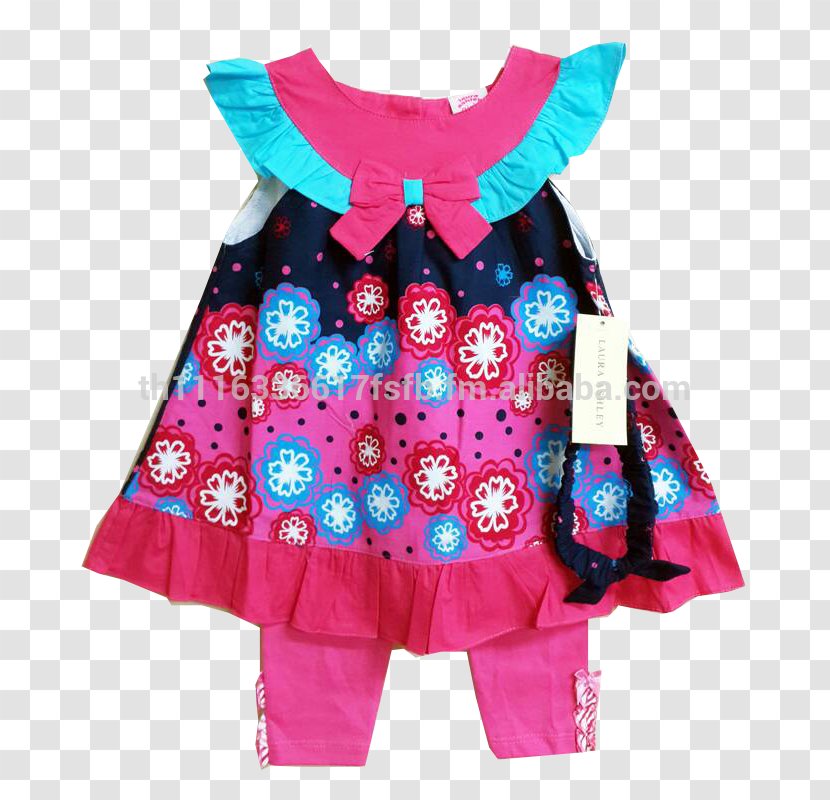 Clothing Dress Magenta Pink Turquoise - KIDS CLOTHES Transparent PNG