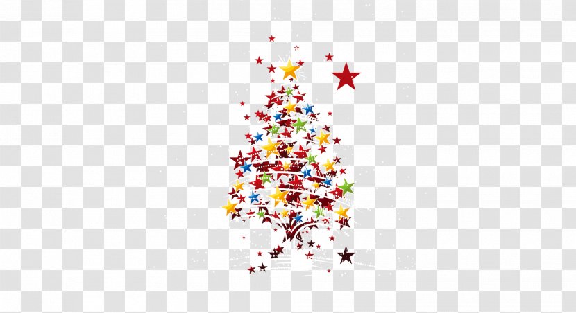 Christmas Tree Pentagram - Decoration Transparent PNG