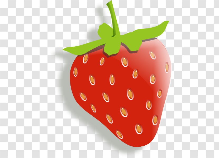 Strawberry Smoothie Clip Art - Strawberries - Small Transparent PNG