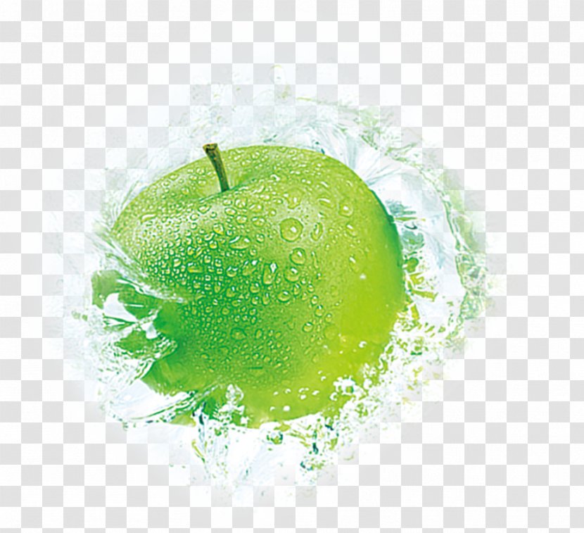 Cyan Granny Smith Apple - Persian Lime - Green Element Transparent PNG