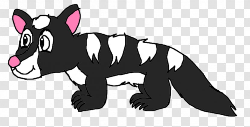 Pikachu Striped Hyena Dog Carnivora - Pet - Skunk Transparent PNG