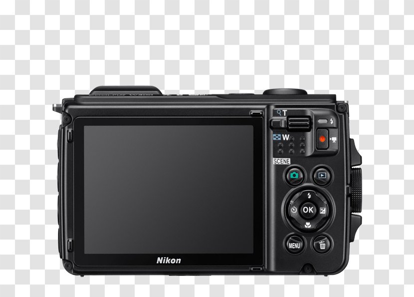 Point-and-shoot Camera Nikon Zoom Lens 4K Resolution - Mirrorless Interchangeable Transparent PNG