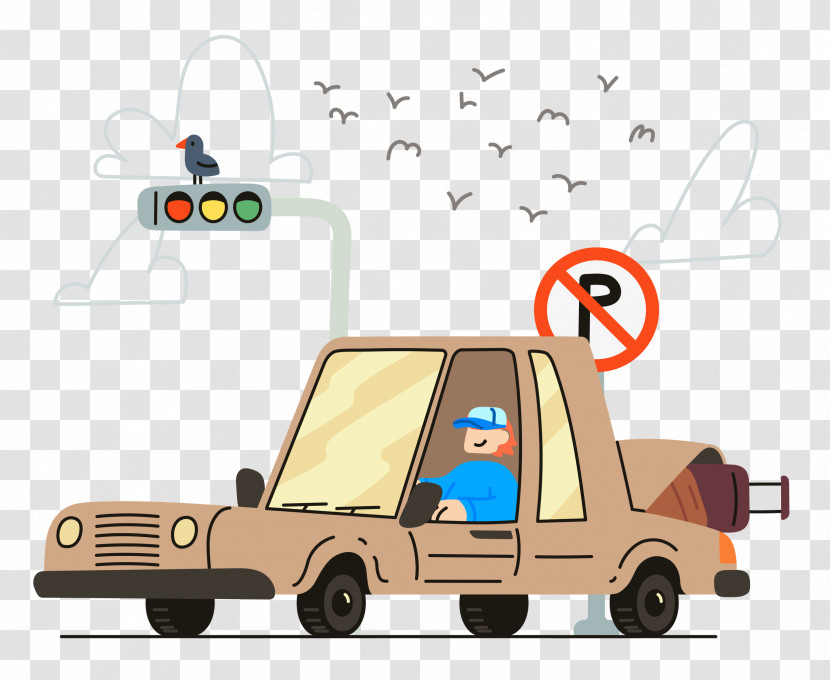 Driving Transparent PNG