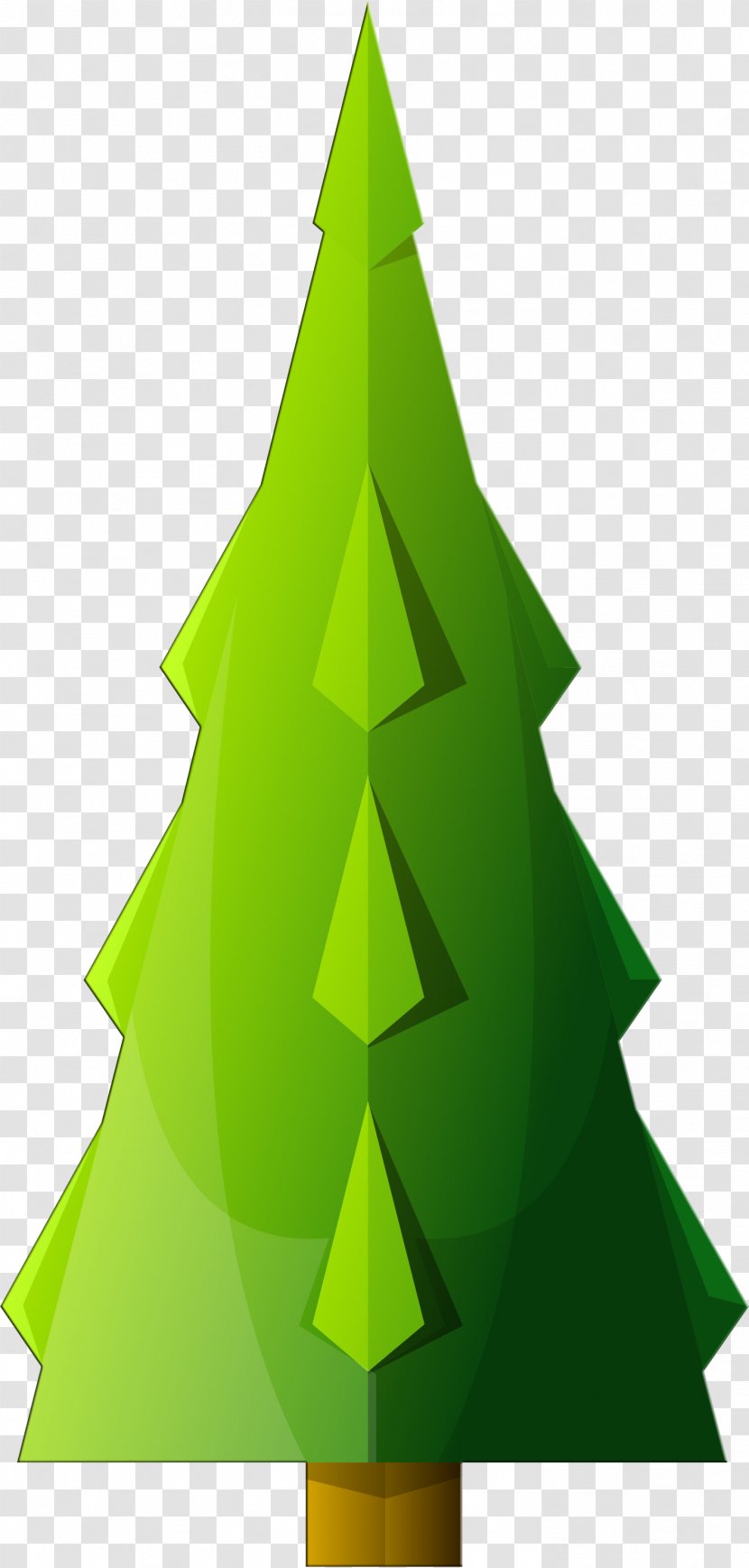Paper Christmas Tree Origami Step By Ornament - Fir-tree Transparent PNG