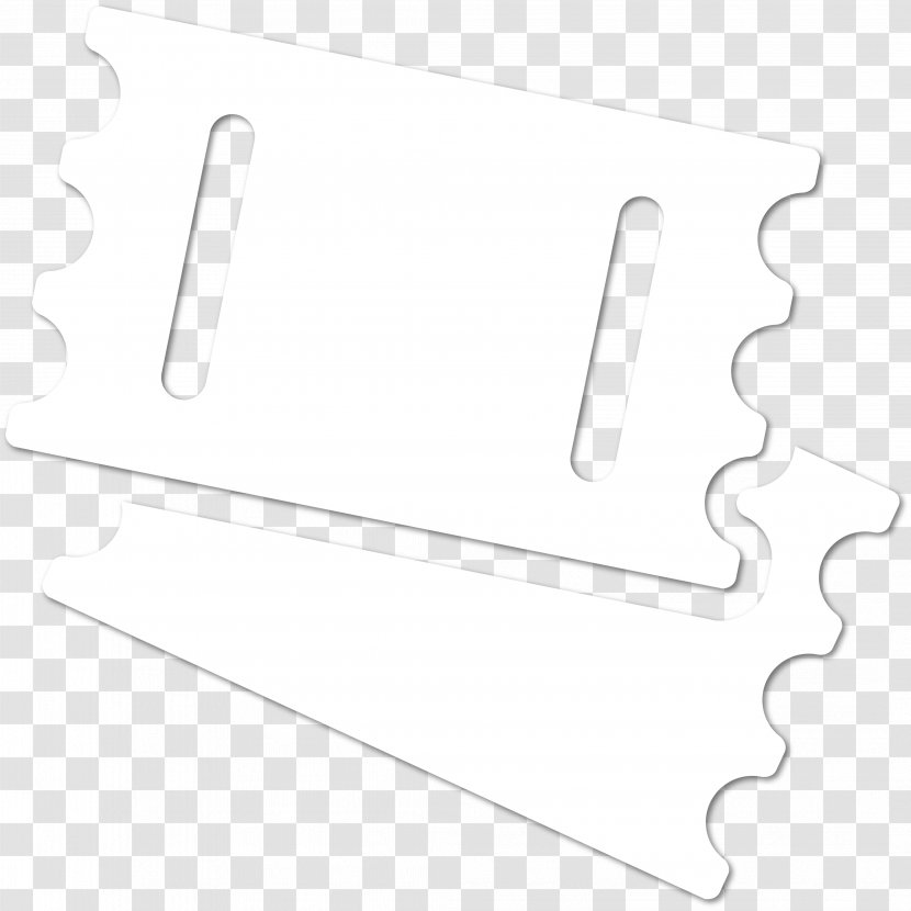 Paper Material Angle - Rectangle - Tickets Transparent PNG