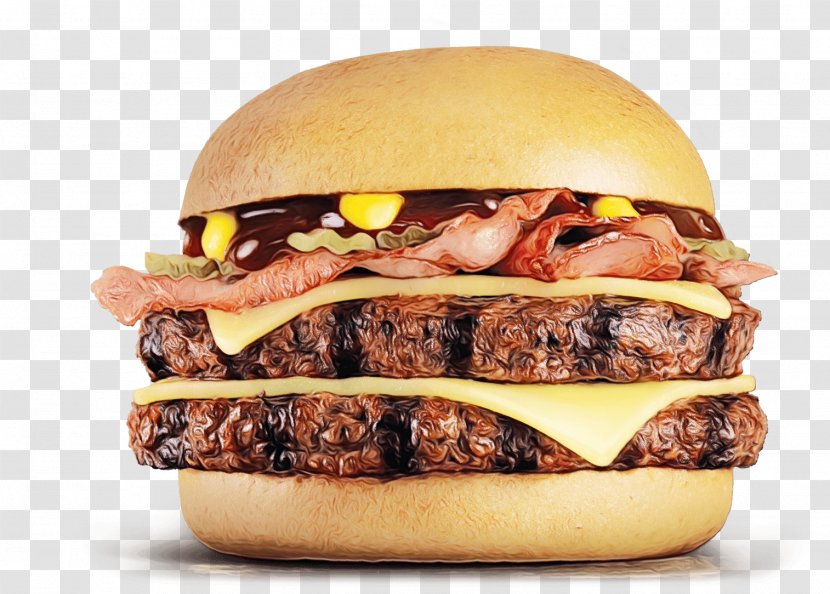 Junk Food Cartoon - Lettuce - Baked Goods Big Mac Transparent PNG