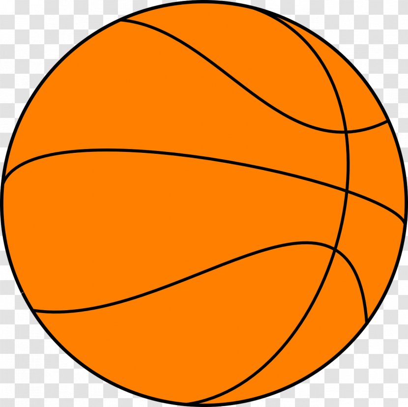 Basketball Clip Art - Pallone - Orange Transparent PNG